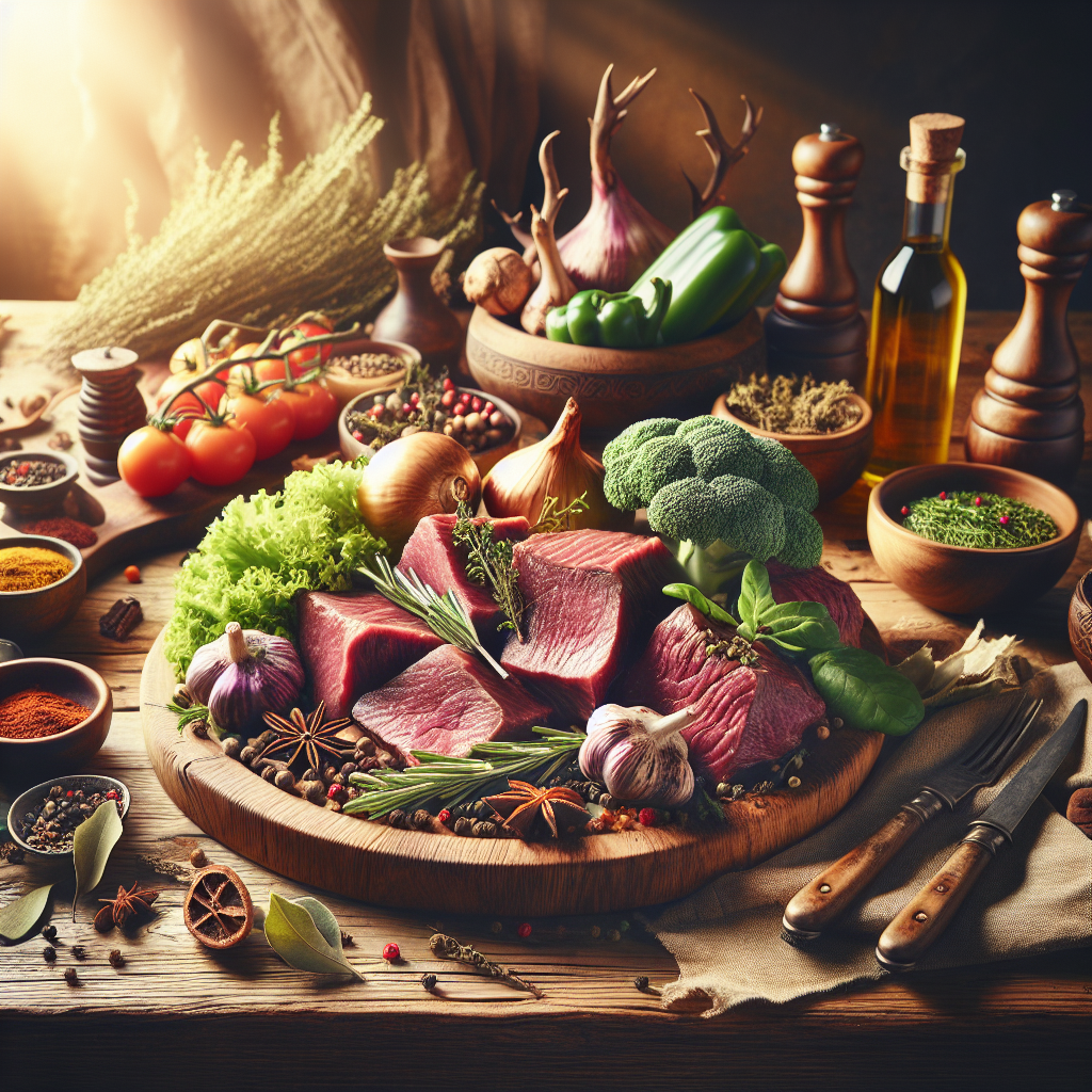 Venison Vitality: Wholesome Recipes from Nature's Bounty