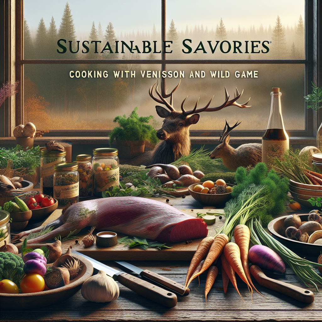 Sustainable Savories: Cooking with Venison and Wild Game