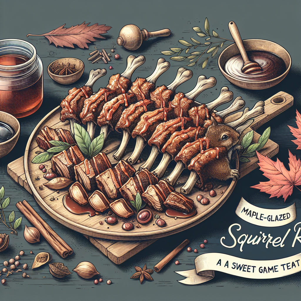 Maple-Glazed Squirrel Ribs: A Sweet Game Treat