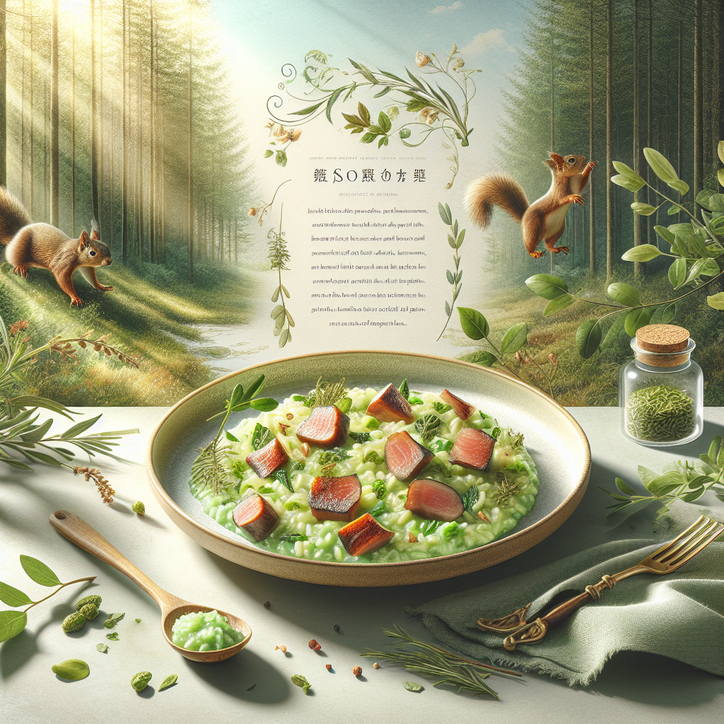 Squirrel and Herb Risotto: Forest Flavor