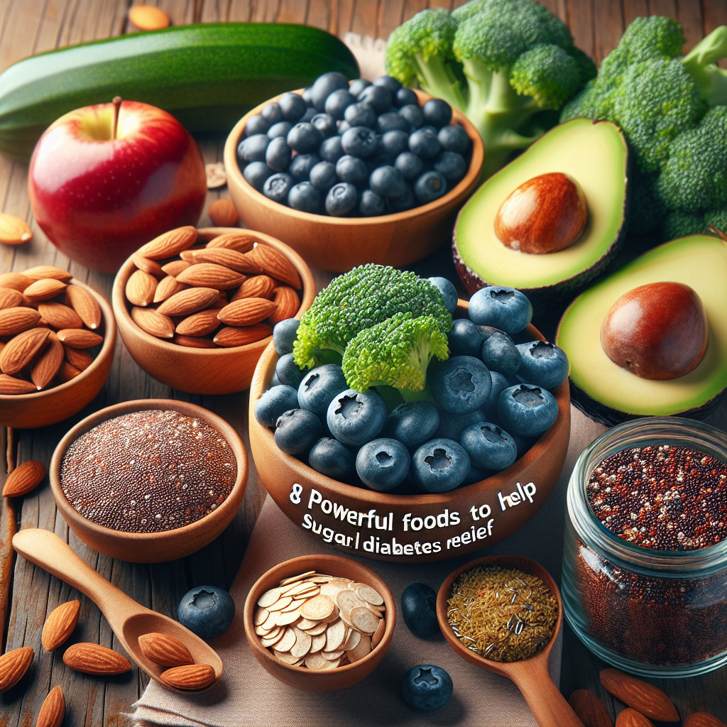 8 Powerful Foods to Help Control Blood Sugar for Diabetes