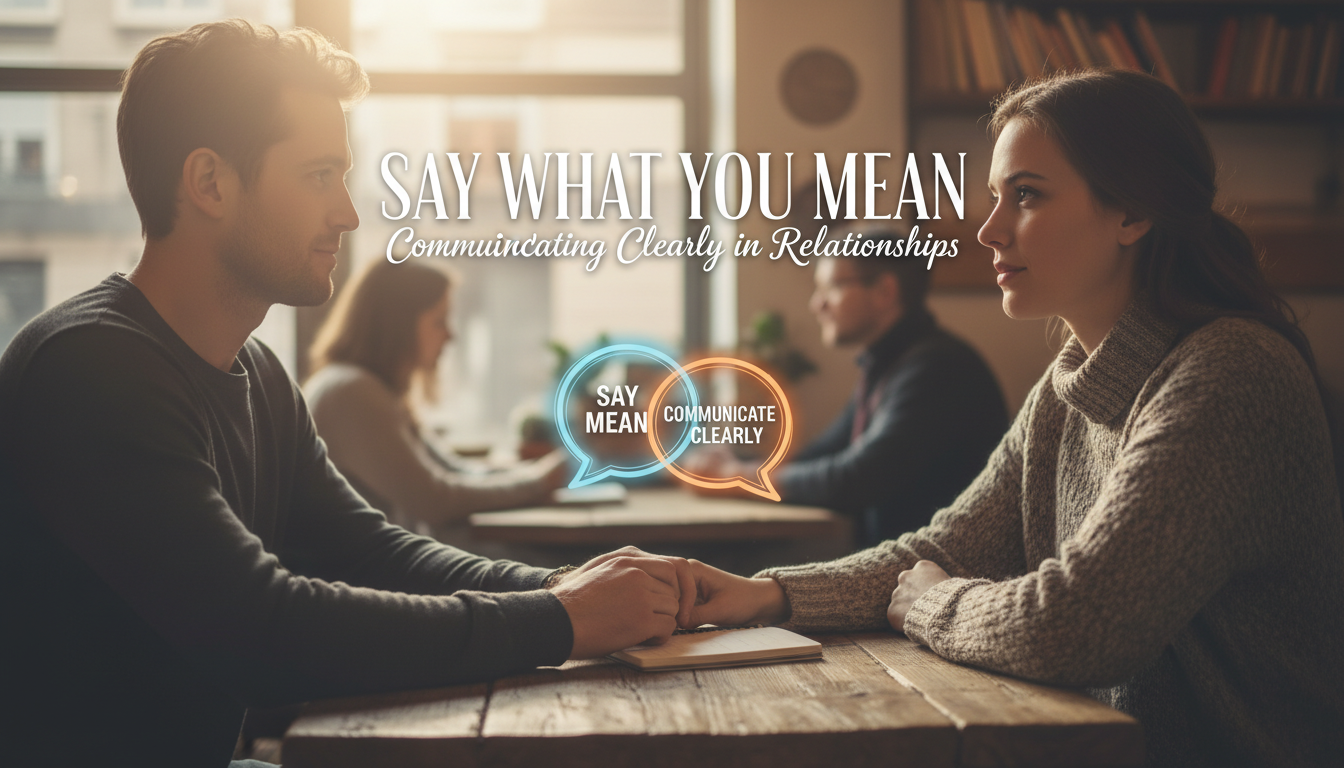 Say What You Mean:  Communicating Clearly in Relationships