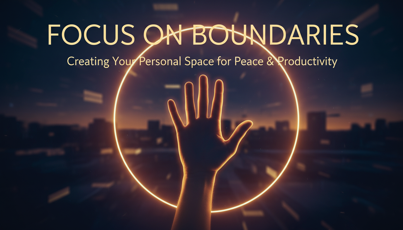 Focus on Boundaries: