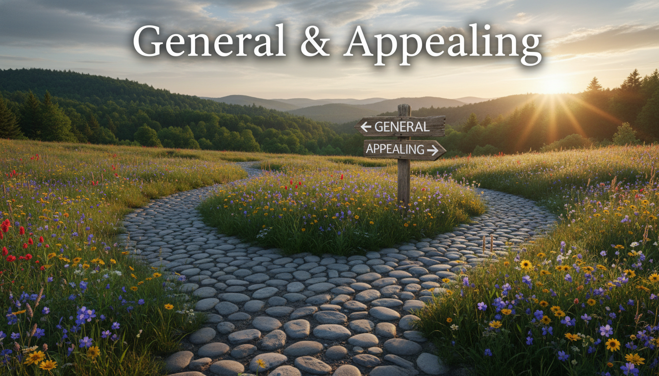 General & Appealing: